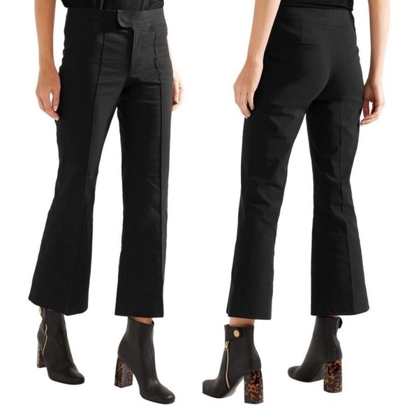 Isabel Marant Nyree High Waist Crop Flare Pants - Picture 12 of 13